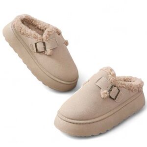 Beige Slippers